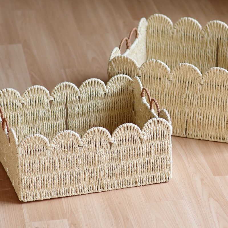 Handwoven storage basket Stornfield