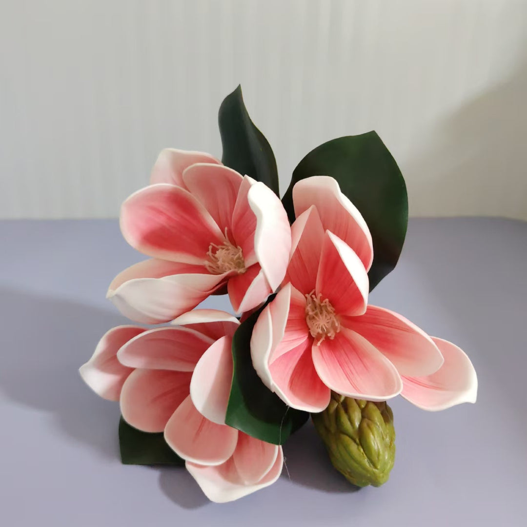 Artificial Magnolia Flower Bouquet