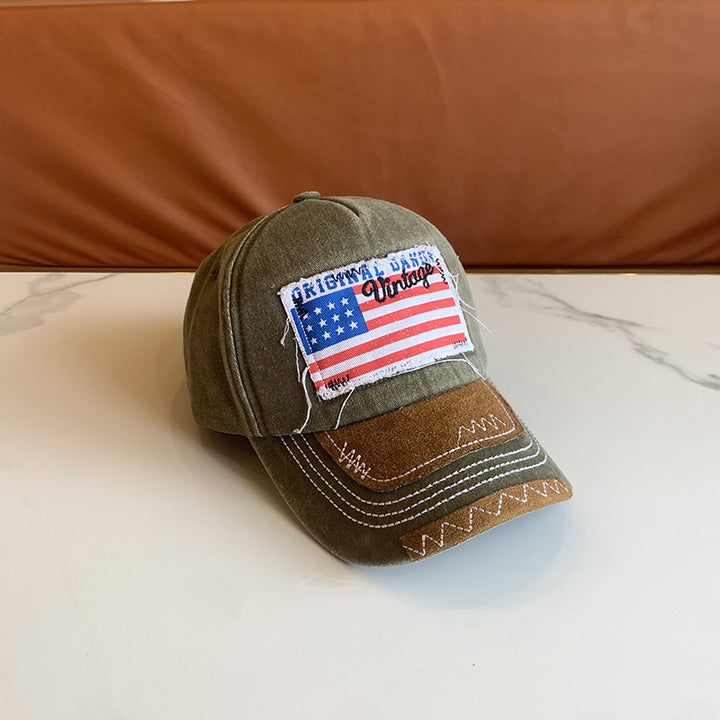 Women's Vintage-Inspired Distressed Baseball Cap Stornfield