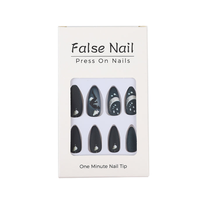 Artificial nails in moon and star design Stornfield