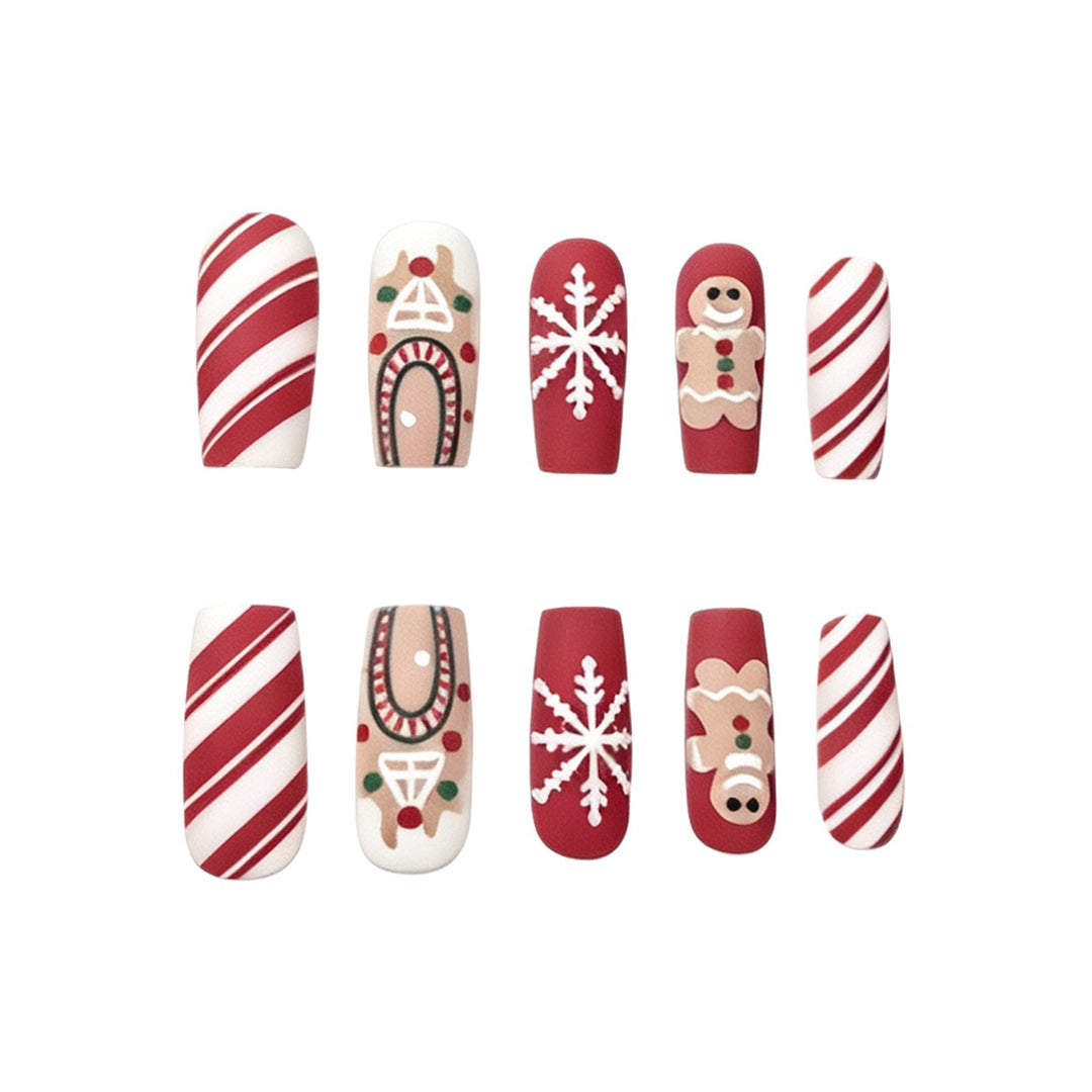 Festive Holiday-Themed Nail Art Enhancements Stornfield