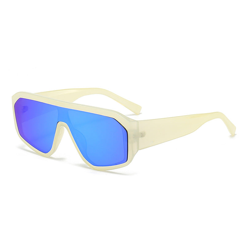 Men's Futuristic Oversized Shield Sunglasses Stornfield