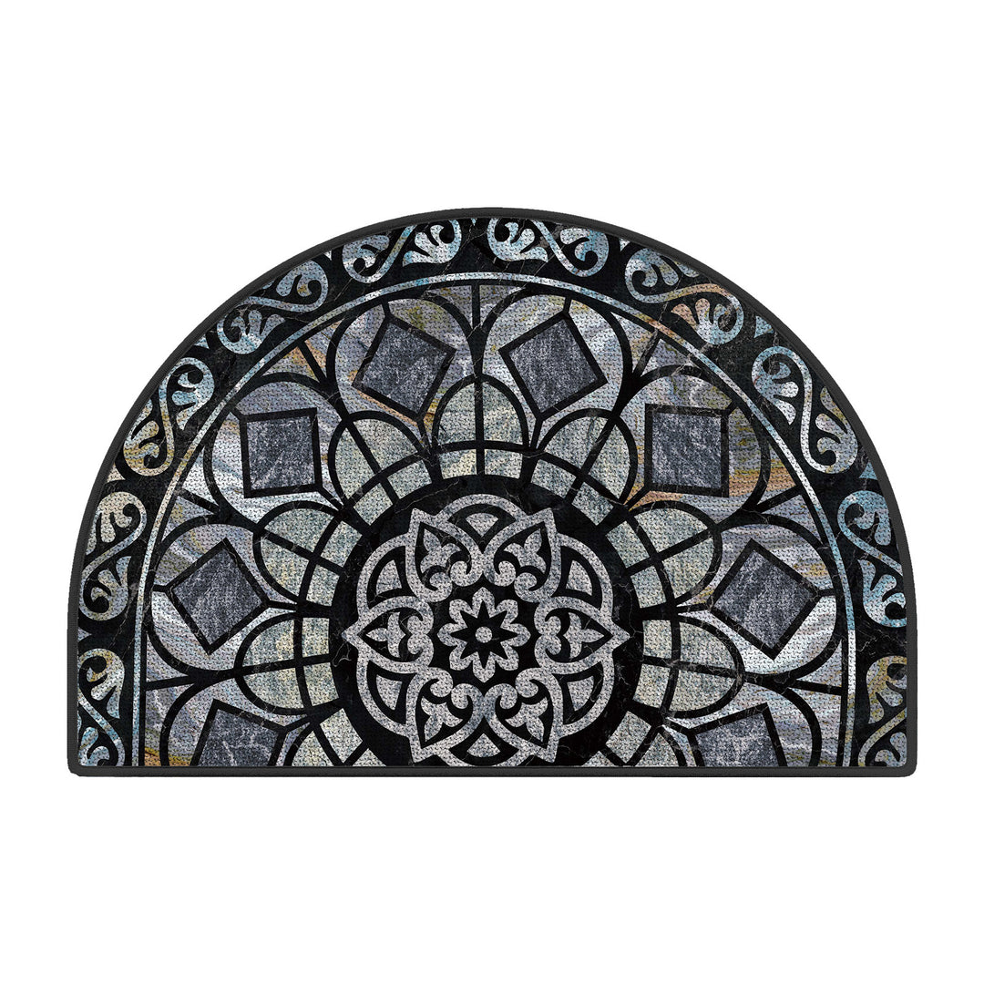 Decorative Geometric Pattern Door Mat