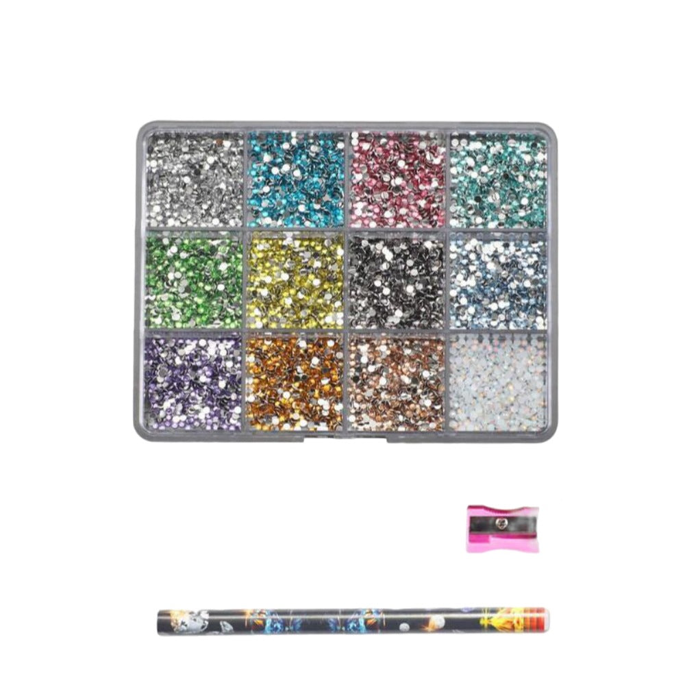 Nail Art Decoration Rhinestone Kit