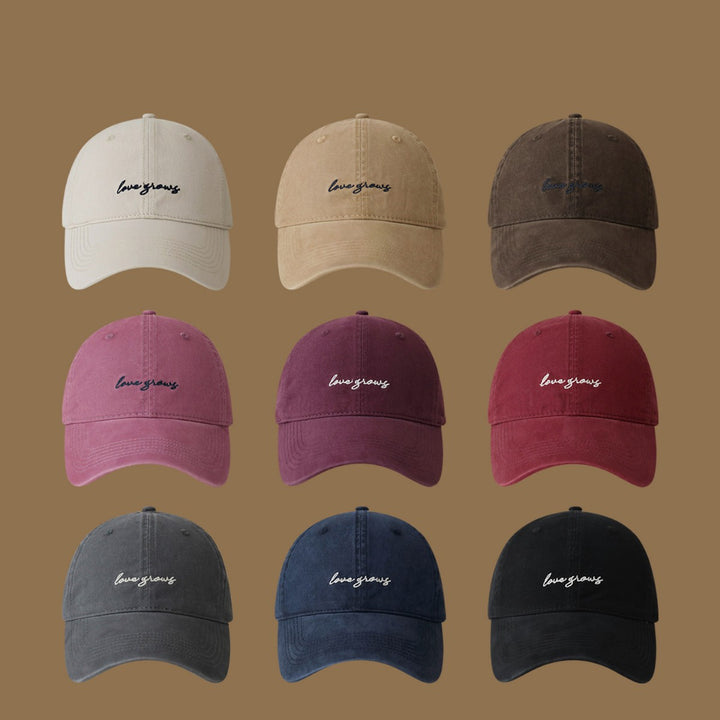 Women's Casual Adjustable Cap with Inspirational Quote Stornfield