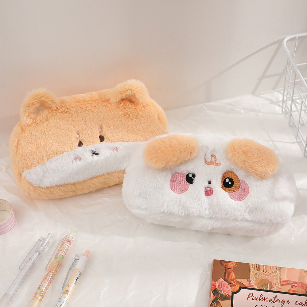 Cute Panda-Themed Plush Pencil Case Stornfield