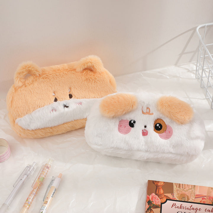 Cute Panda-Themed Plush Pencil Case Stornfield