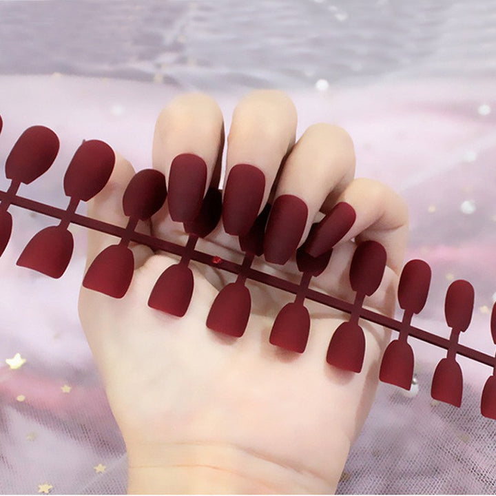 Premium Matte Finish Press-On Nail Tips Stornfield