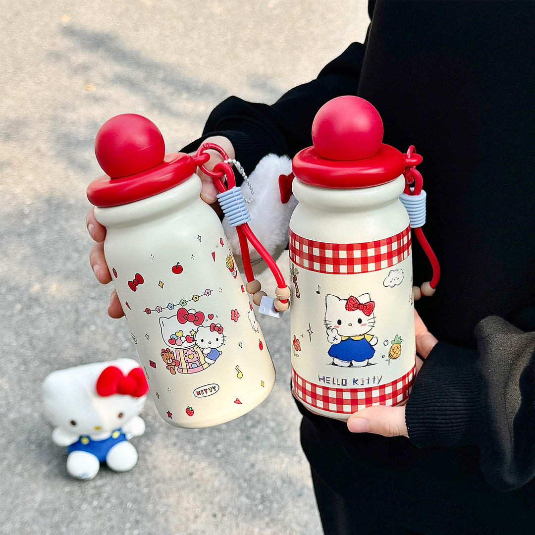 Women Creative Water Bottle with Cute Pendant Stornfield