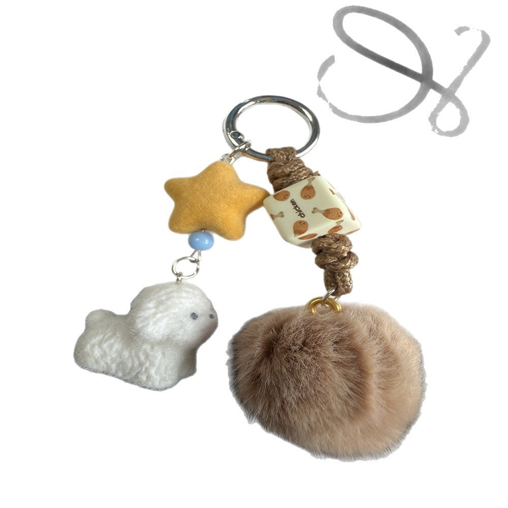Playful Themed Decorative Keychain Stornfield