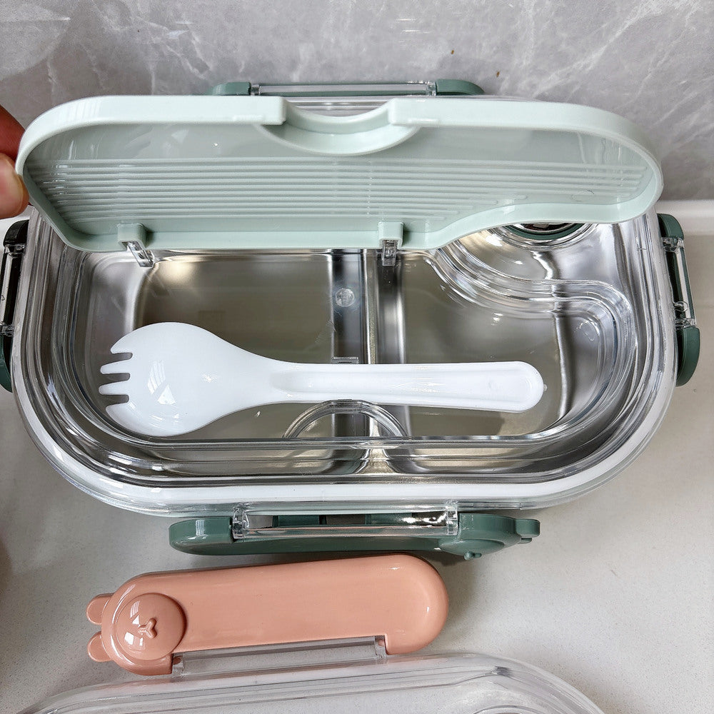 Multi-Compartment Leak-Proof Food Storage Bento Box