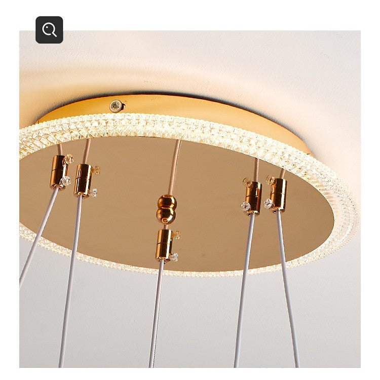 Modern Bohemian Crystal Pendant Light