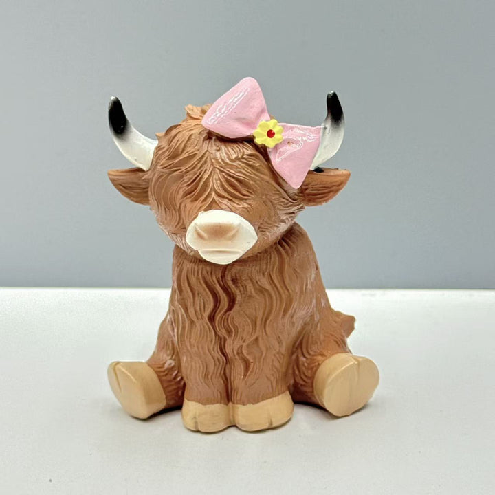cute decorative horned cattle Stornfield