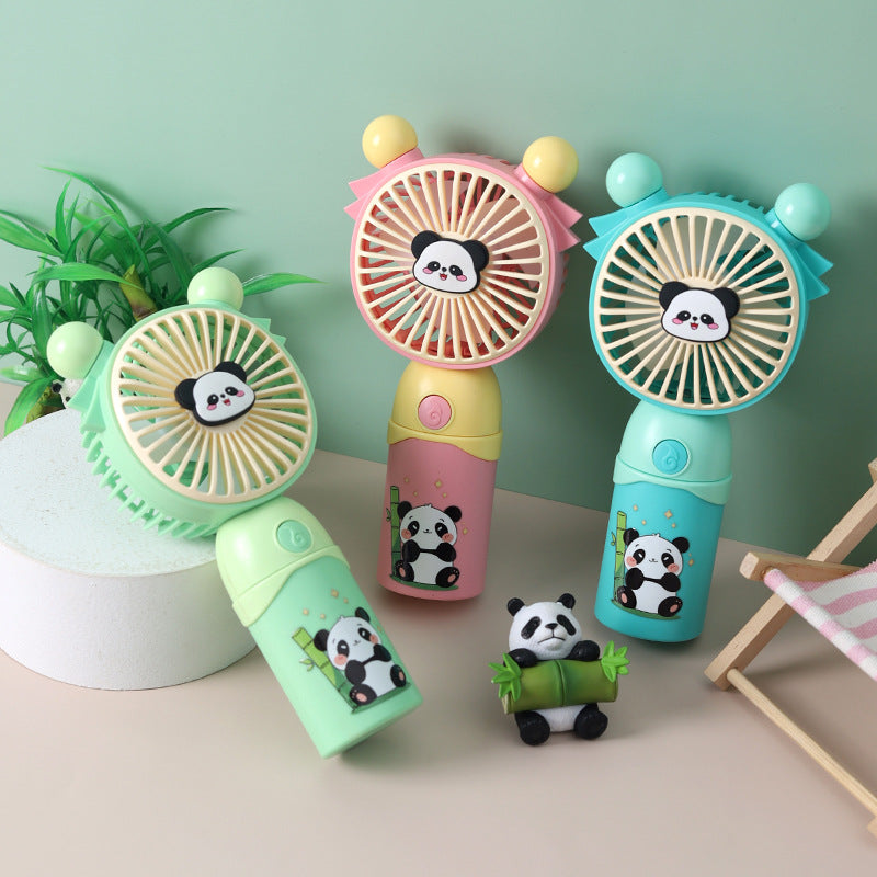 Unisex Portable Panda Fan with Integrated Spray Function Stornfield