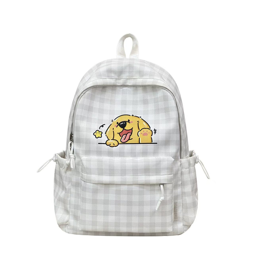 Backpack with Cute Dog Design and Clever Compartment Layout Stornfield