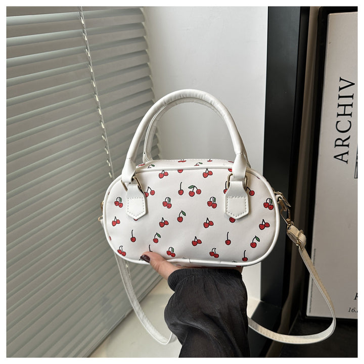 Playful Cherry Print Mini Handbag Stornfield