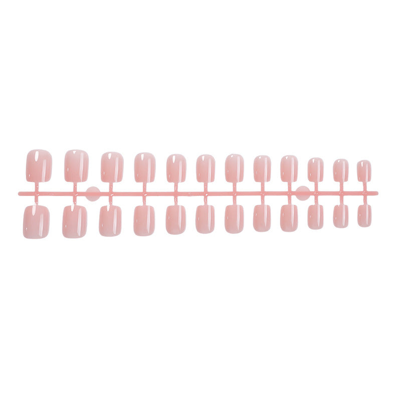 Classic Short Square Press-On Nail Set Stornfield