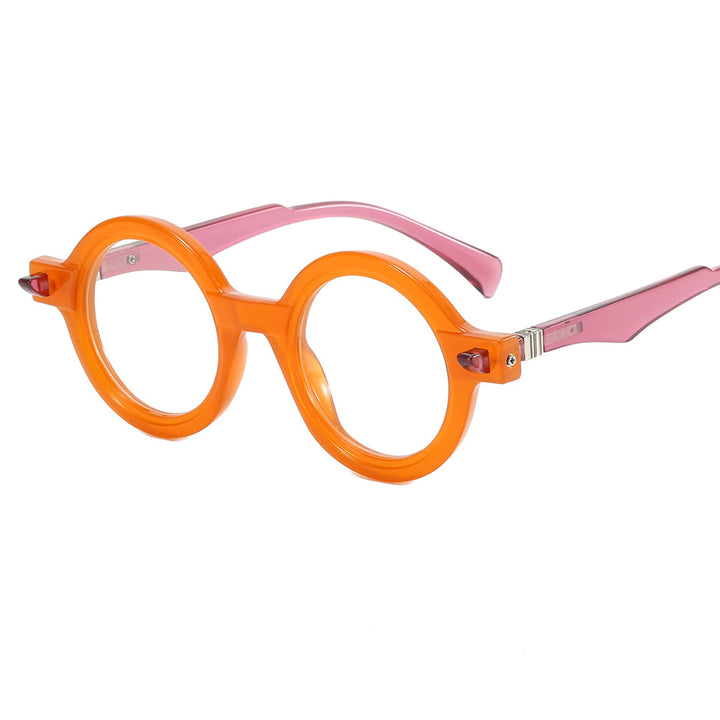 Women's fashionable round glasses with luxurious design Stornfield