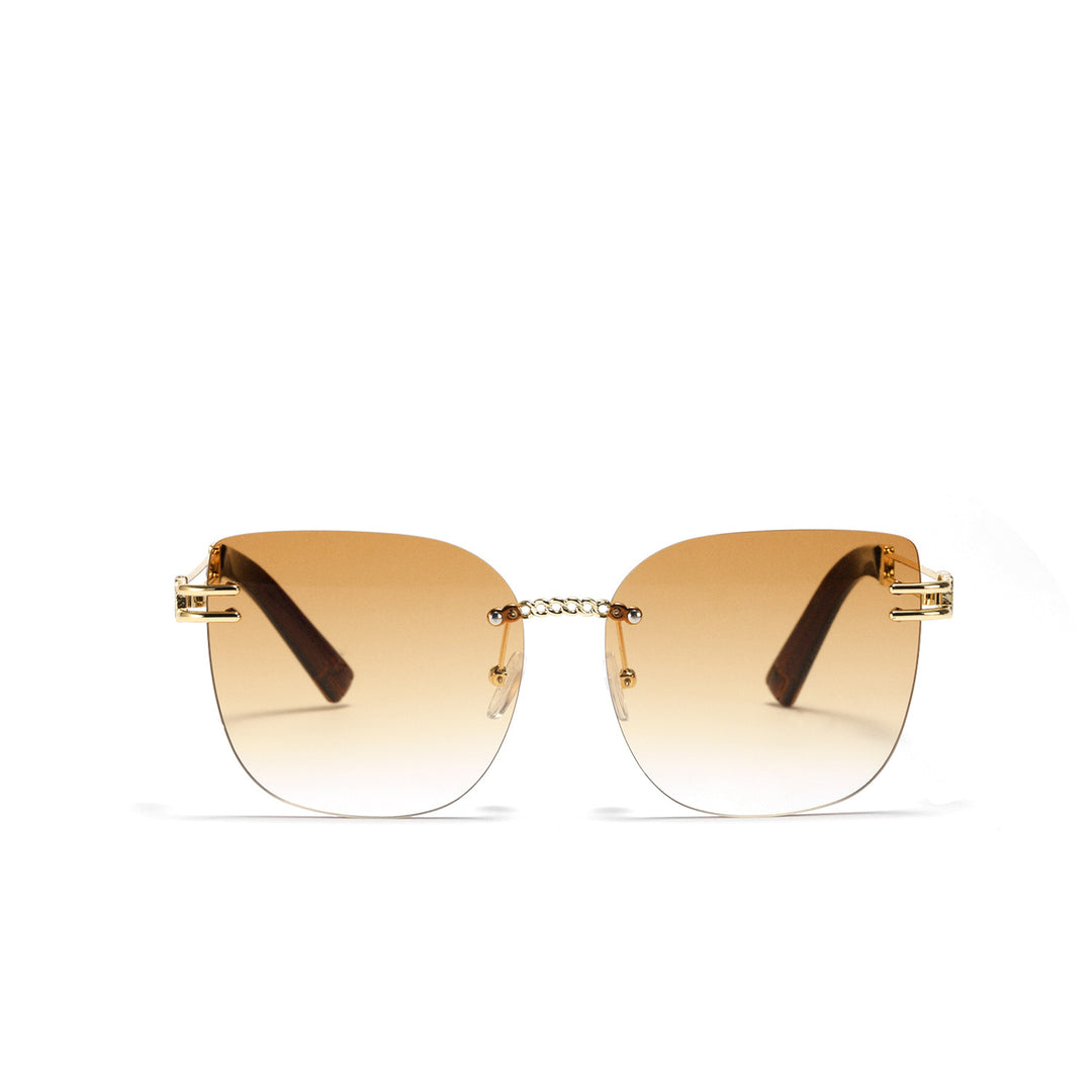 Women's Oversized Sunglasses with Stylish Gradient and Unique Frame Stornfield