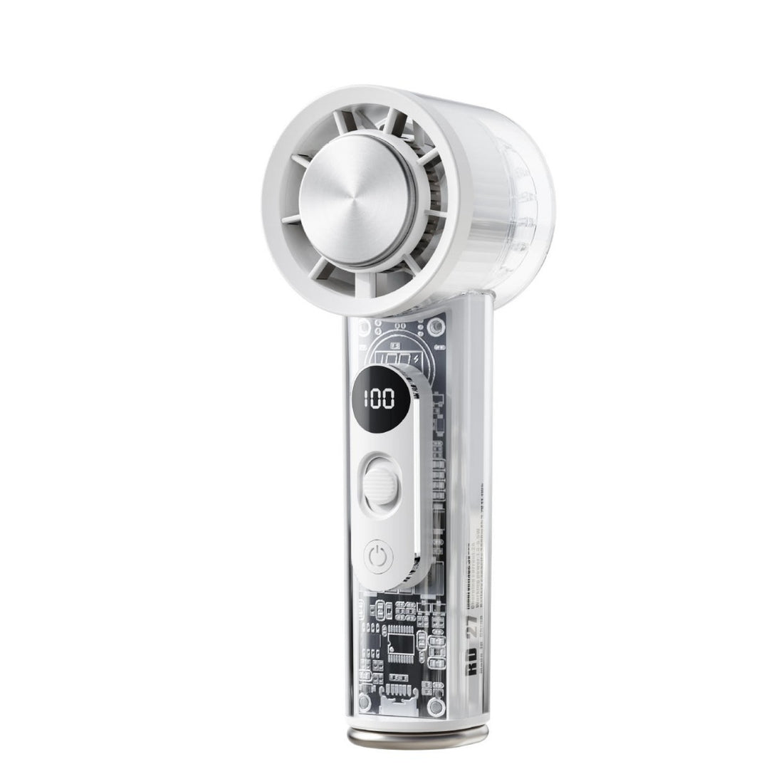 Women Portable Mini Fan with Multifunctional Touchscreen Stornfield