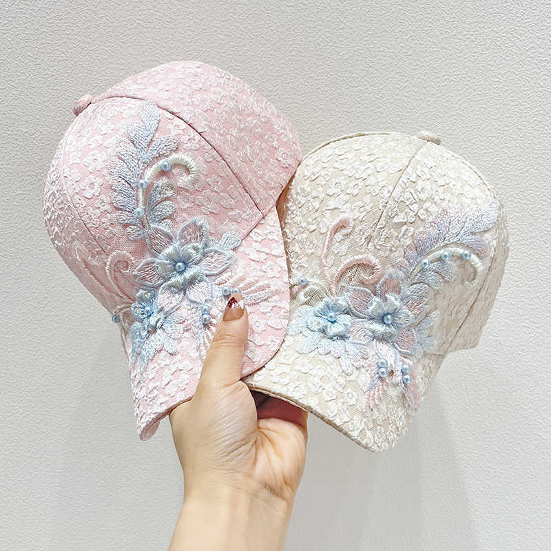 Women's Embroidered Lace Baseball Cap Stornfield