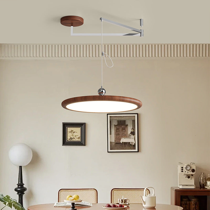 Minimalist Wooden Pendant Light