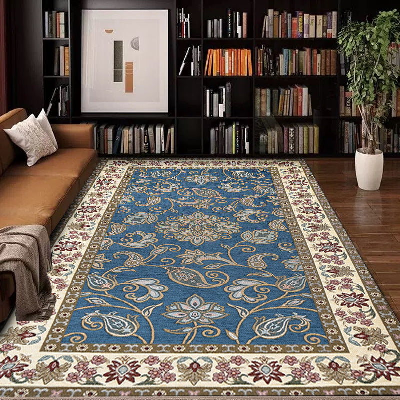 Vintage Floral Design Area Rug