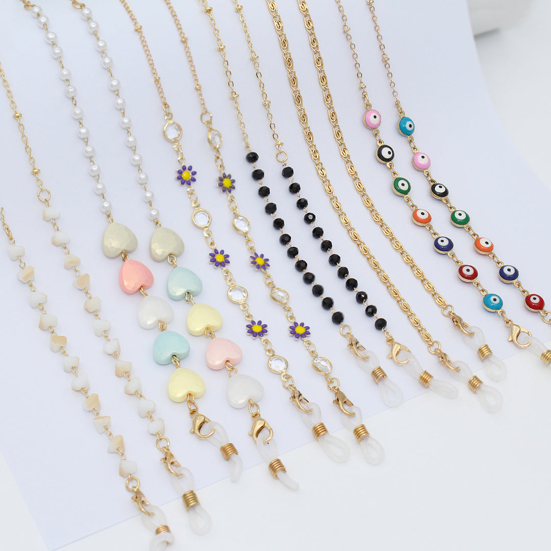 Floral Decorated Eyewear Chain Stornfield