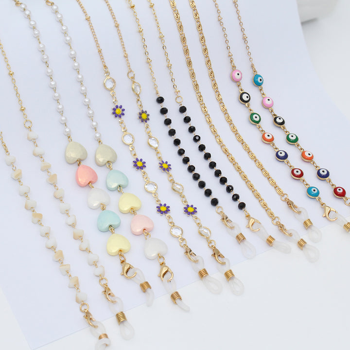 Floral Decorated Eyewear Chain Stornfield
