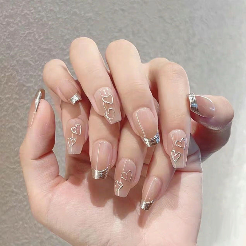 Creative Artistic Press-On Nail Design Stornfield