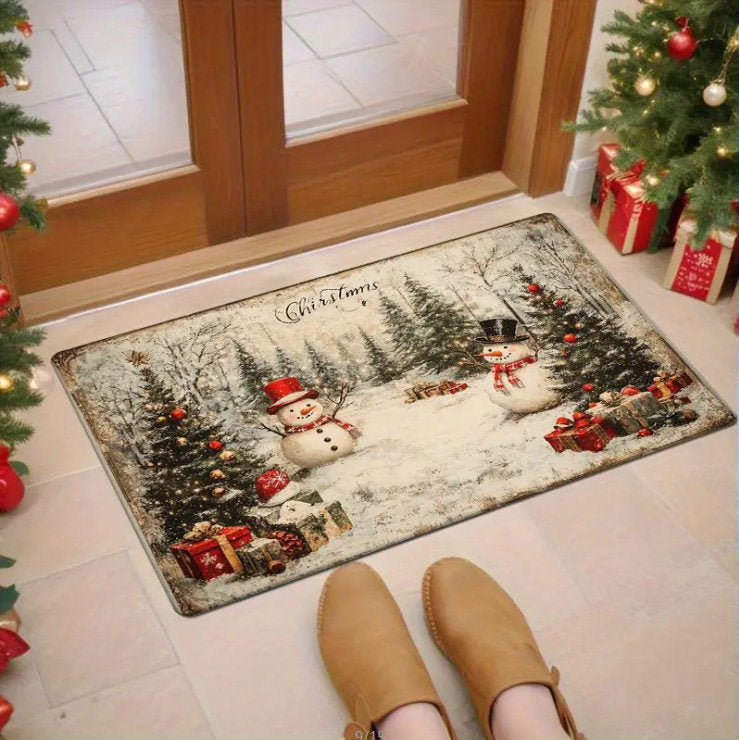 Holiday-Themed Entrance Mat