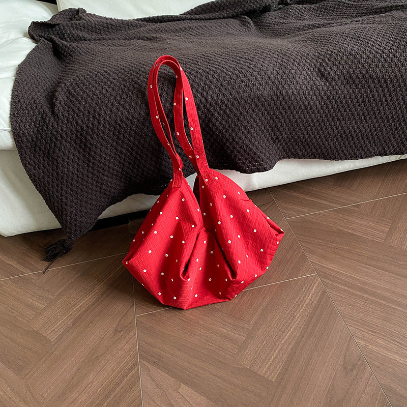 Stylish Dot Pattern Tote Bag