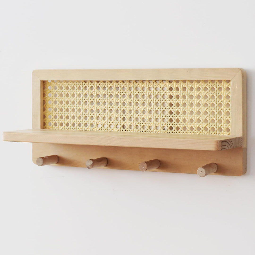 Wall-Mounted Wooden Storage Organizer Stornfield