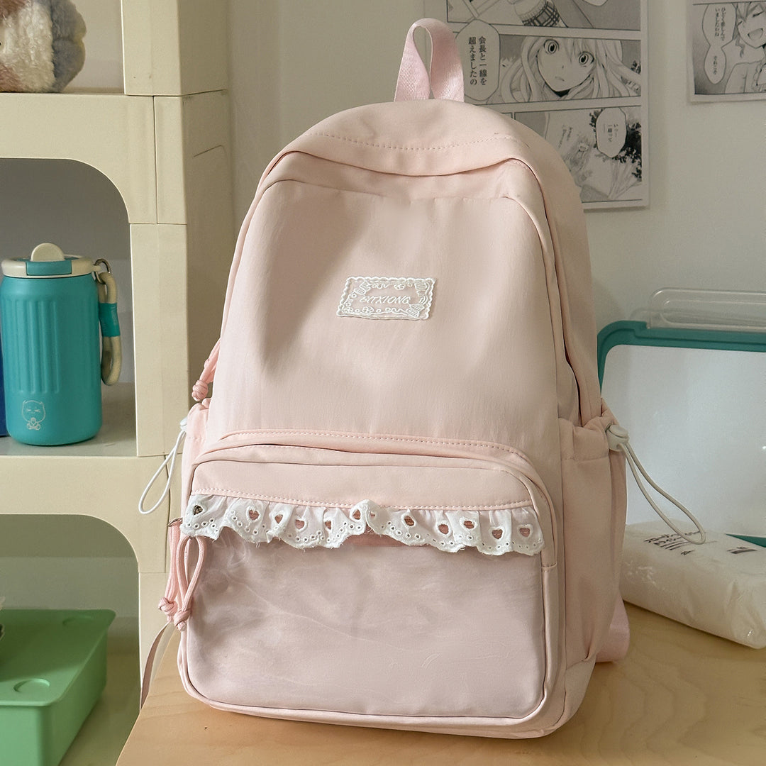 Stylish Ruffled Backpack Stornfield