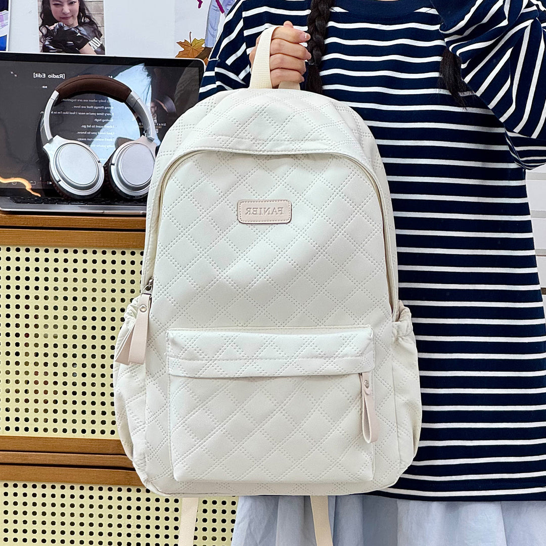 Quilted Textured Backpack Stornfield