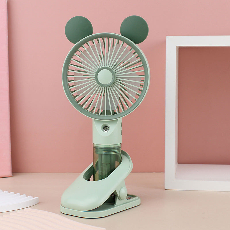 Women Portable Mini Fan with Spray Function Stornfield