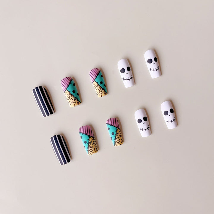 Creative nail art set with imaginative Halloween designs Stornfield
