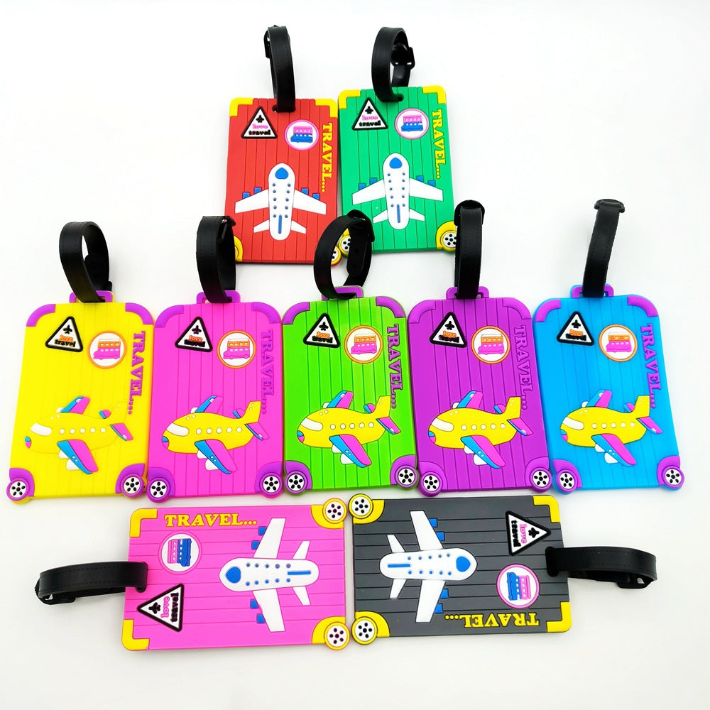 Creative Airplane-Themed Luggage Tag Stornfield