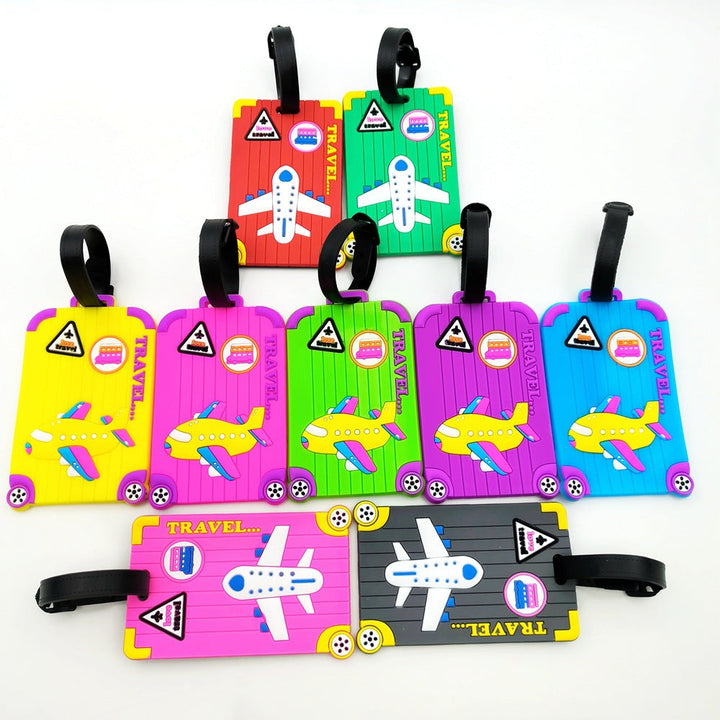 Creative Airplane-Themed Luggage Tag Stornfield
