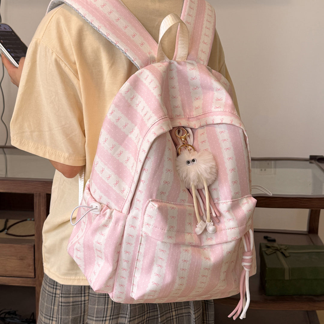 Playful Patterned School Backpack Stornfield