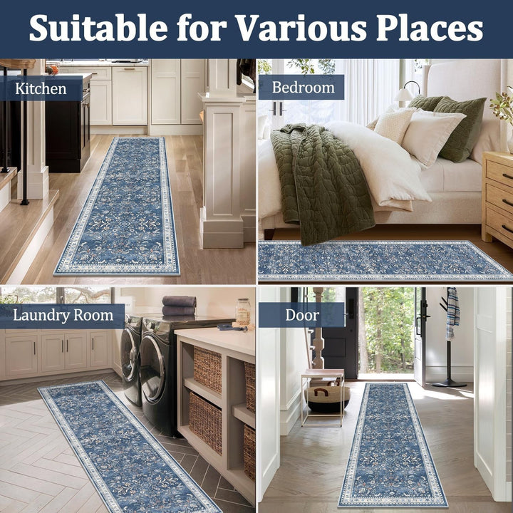 Elegant Textured Runner Mat