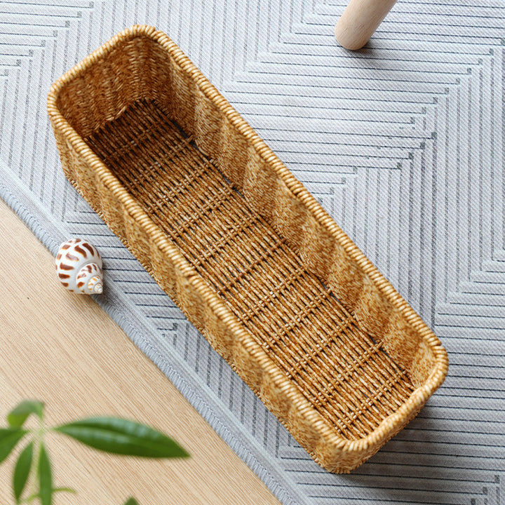 Woven Rectangular Storage Basket Stornfield