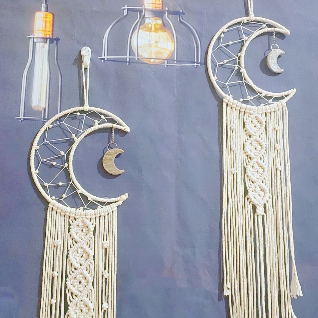 Macrame Moon Wall Hanging Stornfield
