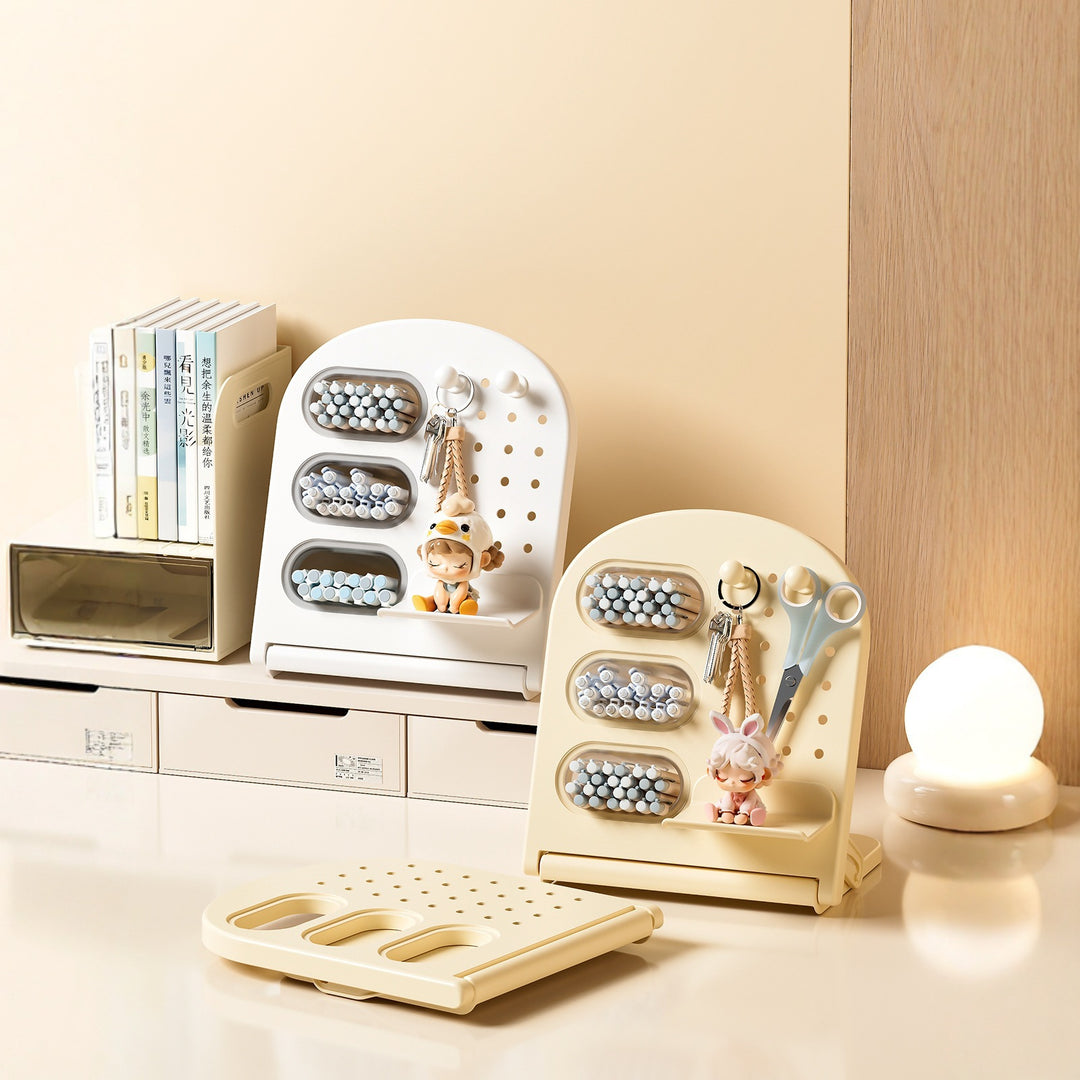 Multi-Functional Desktop Organizer with Adjustable Slots Stornfield