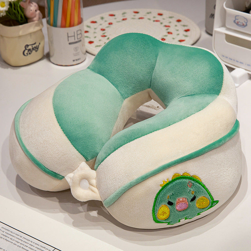 Ergonomic neck pillow with panda motif Stornfield