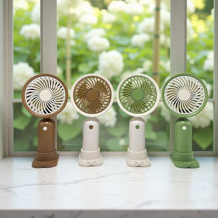 Ladies Portable Table Fan with Ergonomic Design and Adjustable Tilt Function Stornfield