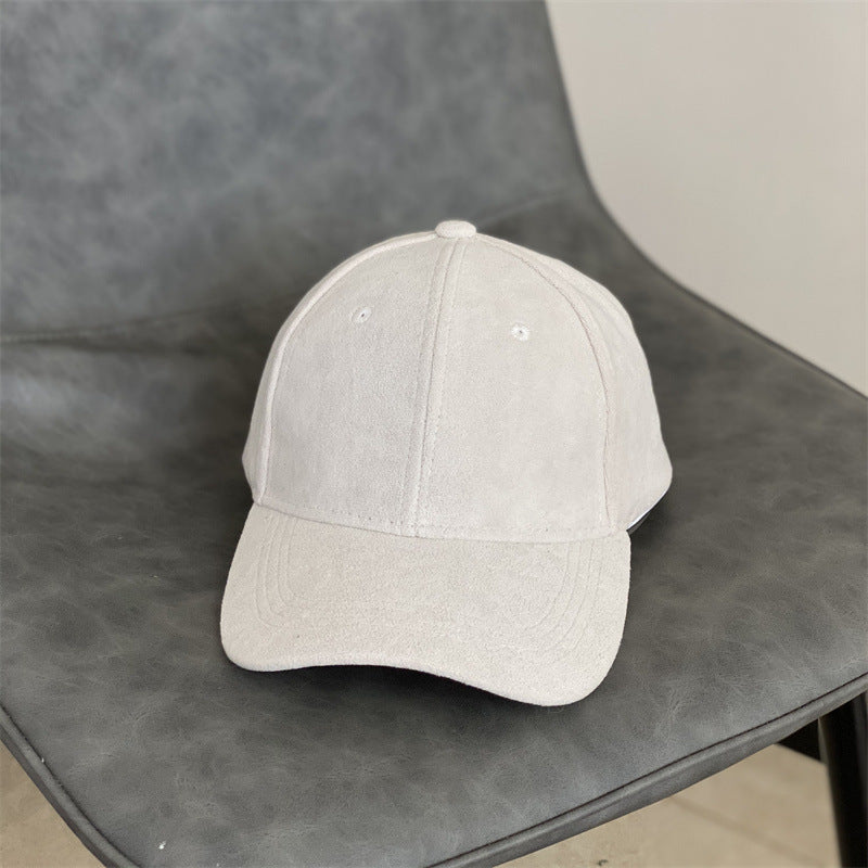 Men's Suede Texture Classic Cap Stornfield