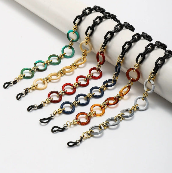 Designer sunglasses with chain pendant Stornfield