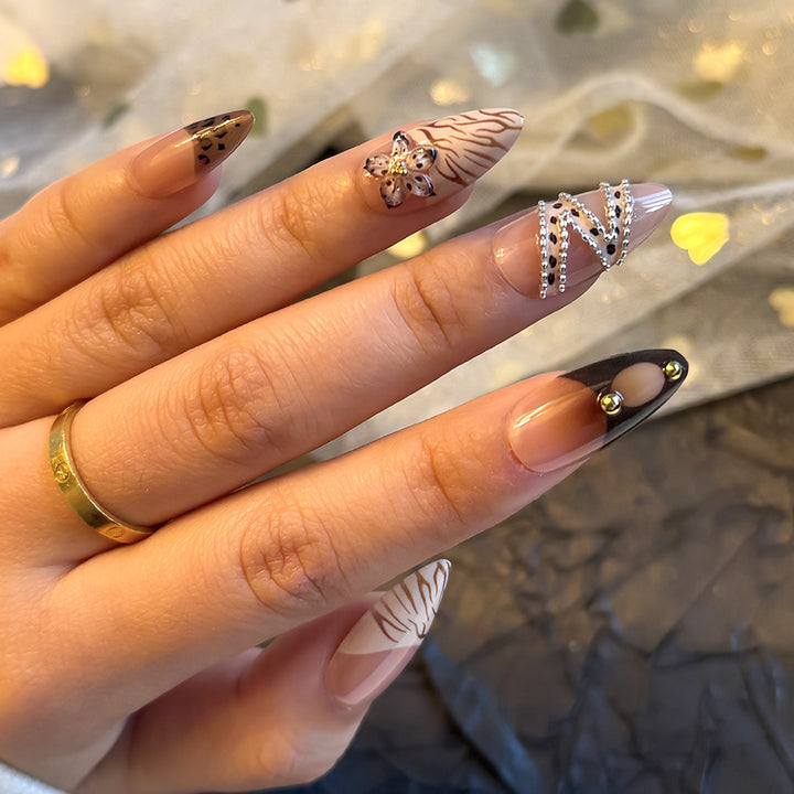 Artistic Press-On Nail Collection Stornfield