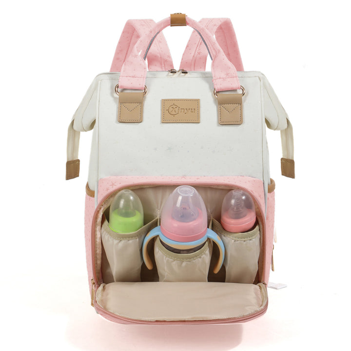 Starry Print Multi-Functional Diaper and Travel Backpack Stornfield